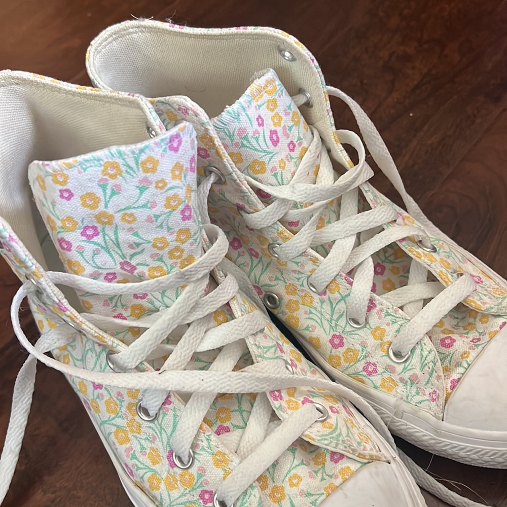 Floral converse - Picture 4 of 4